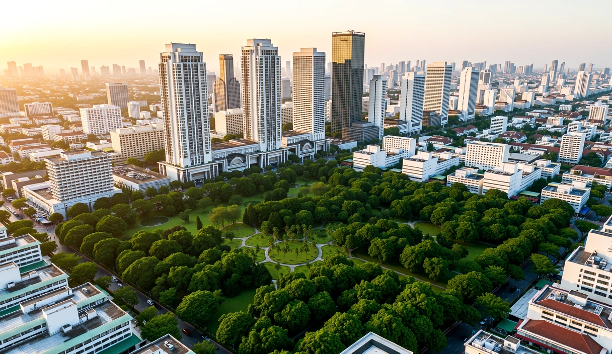 บรรยากาศย่านปทุมวัน